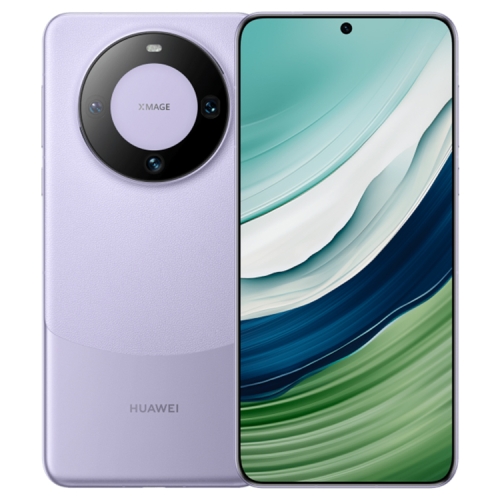 

HUAWEI Mate 60, 12GB+512GB, Screen Fingerprint Identification, 6.69 inch HarmonyOS 4.0 Kirin 9000S Octa Core up to 2.62GHz, NFC, OTG, Not Support Google Play(Purple)