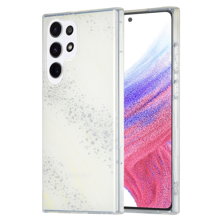 

For Samsung Galaxy A53 5G Dual-side IMD Marble Phone Case(White)