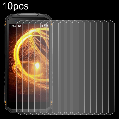 

For DOOGEE S41 Max 10pcs 0.26mm 9H 2.5D Tempered Glass Film