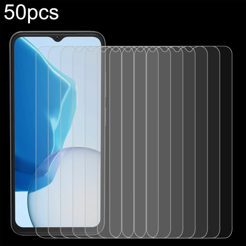 

For DOOGEE N55 Plus 50pcs 0.26mm 9H 2.5D Tempered Glass Film