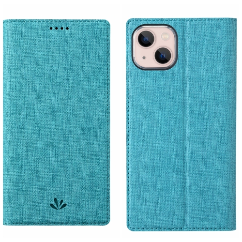 

For iPhone 15 Plus ViLi DMX Series Shockproof TPU + PU Leather Magnetic Attraction Horizontal Flip Case(Blue)