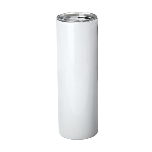 

20OZ Double Layer 304 Stainless Steel Car Straight Thermos Cup(White)