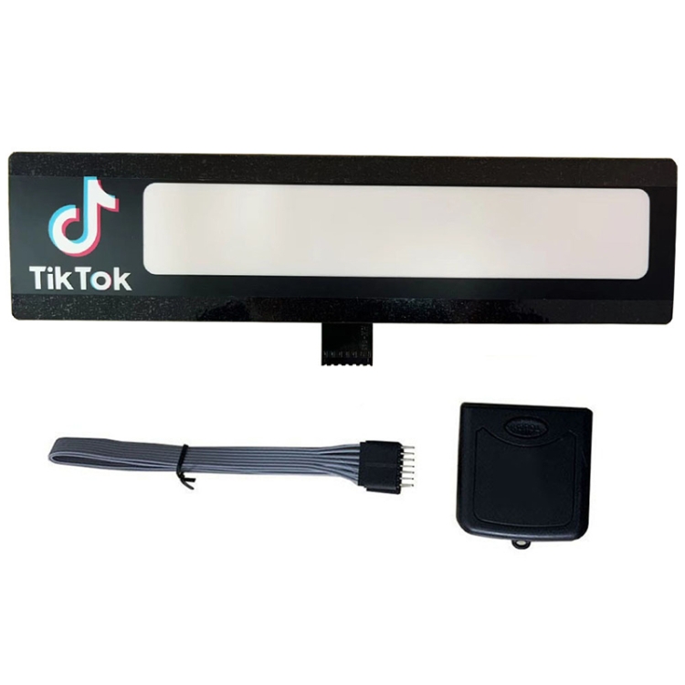 

EL Luminous Car Stickers Cold Light Car Stickers Car Luminous Pattern Decoration(Tik Tok)