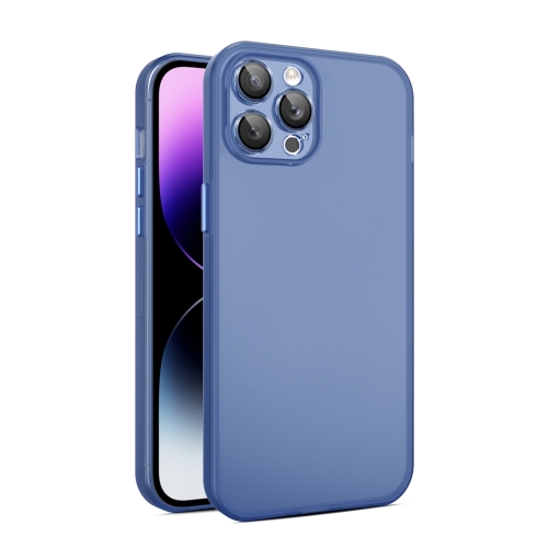 For iPhone 12 Pro Max Eagle Eye CD Texture Lens Skin Feel Matte Phone Case(Royal Blue) quickly remove wrinkles cream lighten dark circles serum eliminate eyes bags anti aging cream moisturize lift firming skin care
