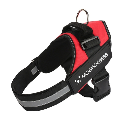 

Pet Dog Anti Sprint Oxford Cloth K9 Chest Strap Traction Rope Strap, Size:S for 6-14kg(Red)
