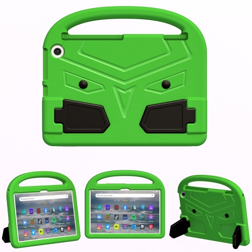 

For Amazon Kindle Fire Max 11 2023 Sparrow Style Shockproof Kickstand EVA Tablet Case(Green)