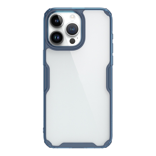 

For iPhone 15 Pro Max NILLKIN Ultra Clear PC + TPU Phone Case(Blue)