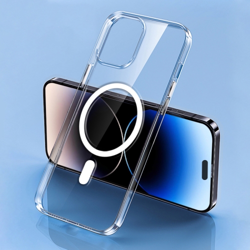 

For iPhone 15 Four Corner Clear Magsafe Phone Case(Transparent)