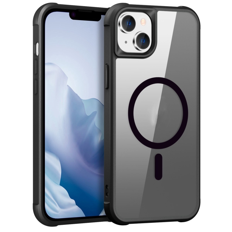 

For iPhone 15 MagSafe Magnetic Phone Case(Black)