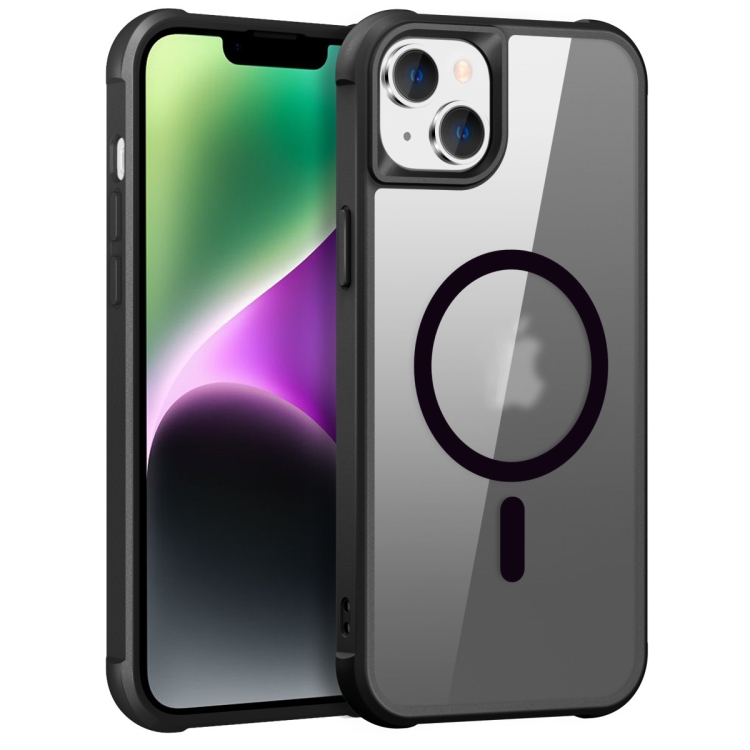 

For iPhone 14 Plus MagSafe Magnetic Phone Case(Black)