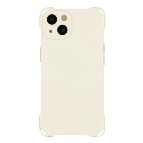 

For iPhone 15 Plus Four-corner Shockproof TPU Phone Case(White)