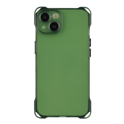 

For iPhone 14 Four-corner Shockproof TPU Phone Case(Green)