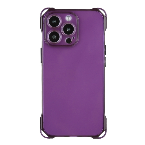 

For iPhone 13 Pro Max Four-corner Shockproof TPU Phone Case(Purple)