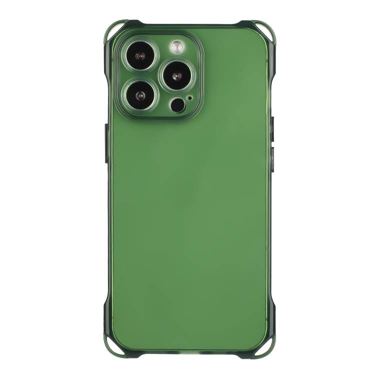 

For iPhone 12 Pro Four-corner Shockproof TPU Phone Case(Green)