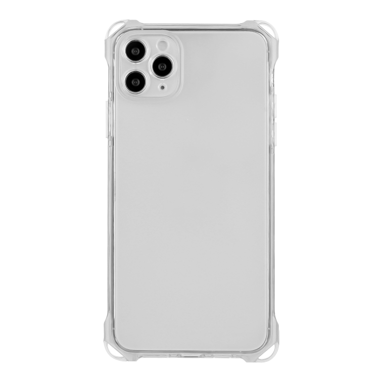 

For iPhone 11 Pro Max Four-corner Shockproof TPU Phone Case(Transparent)