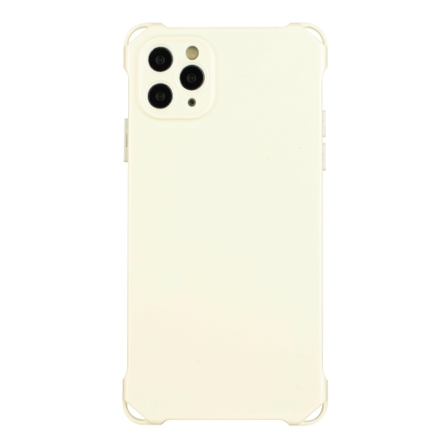 

For iPhone 11 Pro Max Four-corner Shockproof TPU Phone Case(White)