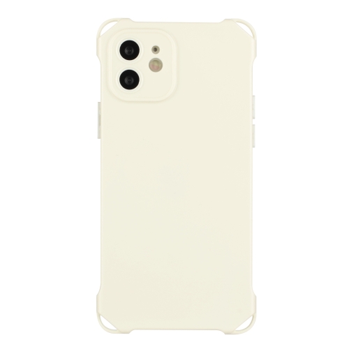 

For iPhone 11 Four-corner Shockproof TPU Phone Case(White)