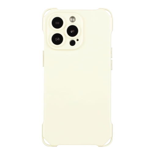 

For iPhone 16 Pro Four-corner Shockproof TPU Phone Case(White)