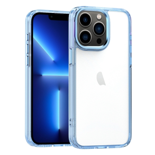 

For iPhone 13 Pro High Translucency Acrylic Phone Case(Blue)