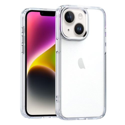 

For iPhone 15 High Translucency Acrylic Phone Case(White)