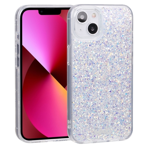 

For iPhone 15 DFANS DESIGN Starry Sky Epoxy Phone Case(Silver)