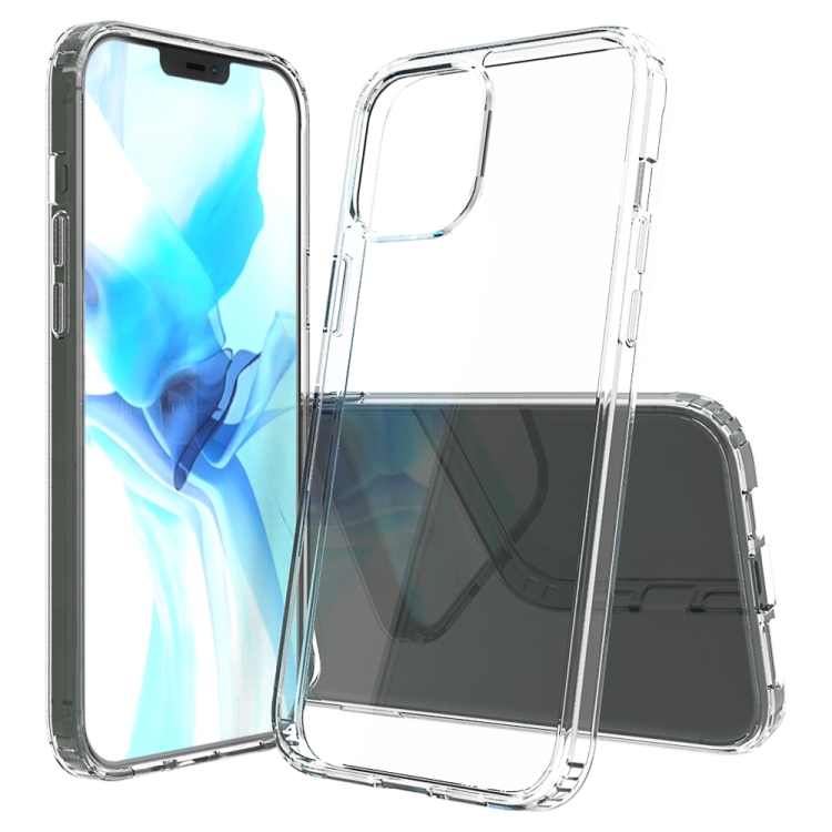 

For iPhone 12 Pro Max Shockproof Scratchproof TPU + Acrylic Protective Case(Transparent)