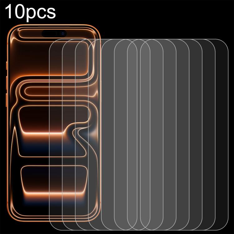 

For iPhone 17 Pro Max 10pcs 0.26mm 9H 2.5D Tempered Glass Film