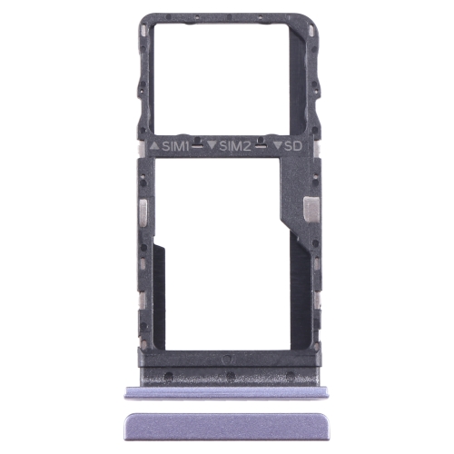 

For TCL 40 R Original SIM + Micro SD Card Tray(Purple)