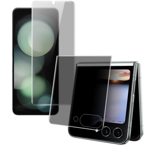 

For Samsung Galaxy Z Flip5 5G 1 Sets imak Anti-spy Curved Full Screen Hydrogel Film (Outer Screen + Inner Screen)