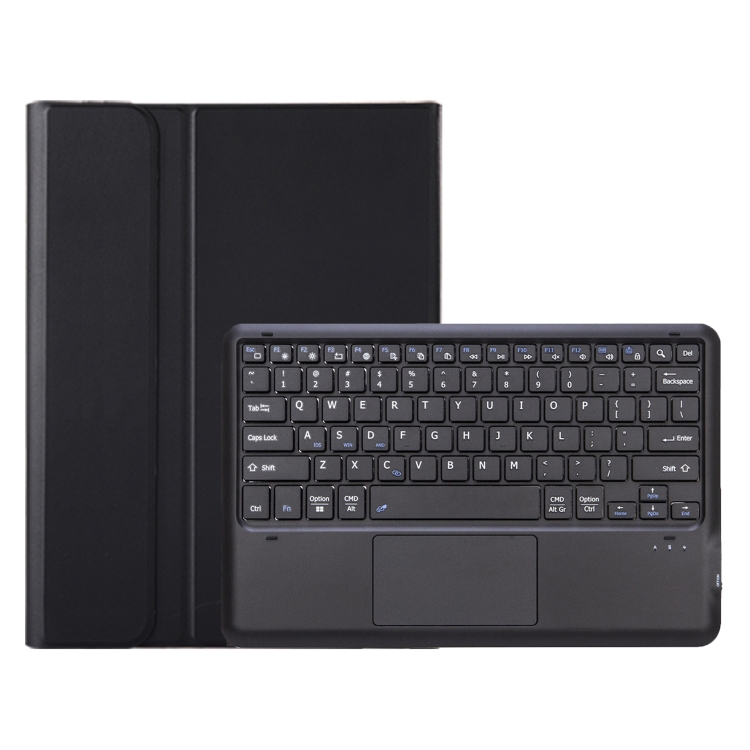 

For Honor MagicPad 13 AH16-A TPU Ultra-thin Detachable Bluetooth Keyboard Tablet Leather Case with Touchpad(Black)