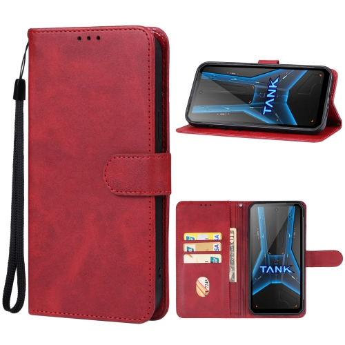 

For Unihertz Tank 3 Pro 8849 Leather Phone Case(Red)