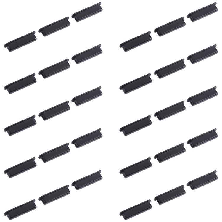 

For Samsung Galaxy J4 Core SM-J410 10pcs Power Button + Volume Control Button(Black)
