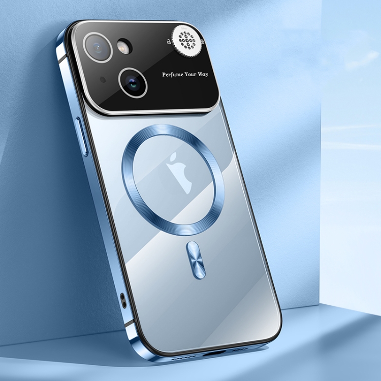 

For iPhone 13 Aromatherapy MagSafe Magnetic Phone Case(Sierra Blue)