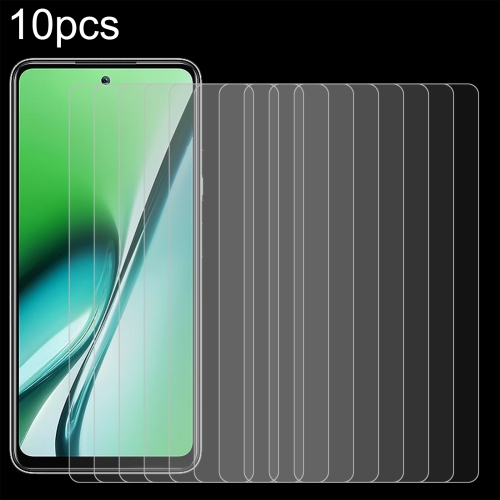 

For Itel RS4 10pcs 0.26mm 9H 2.5D Tempered Glass Film