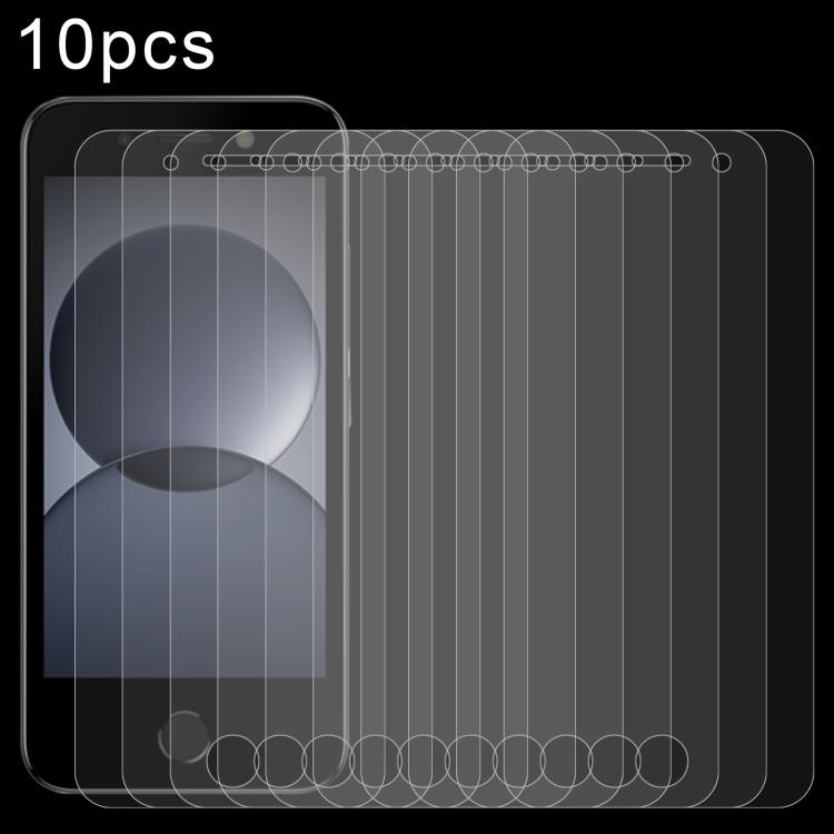 

For itel A20 10pcs 0.26mm 9H 2.5D Tempered Glass Film