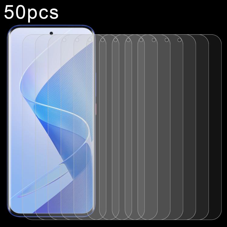 

For itel Super 26 Ultra 50pcs 0.26mm 9H 2.5D Tempered Glass Film