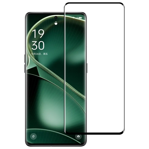 

For OPPO Find X7 Ultra 9H HD 3D Curved Edge Tempered Glass Film(Black)