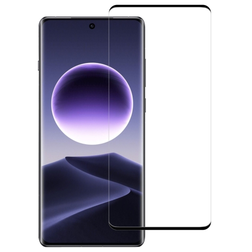 

For OPPO Find X7 9H HD 3D Curved Edge Tempered Glass Film(Black)