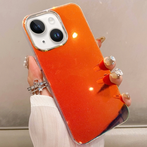 

For iPhone 15 Plus Mirror Glitter IMD Phone Case(Red)