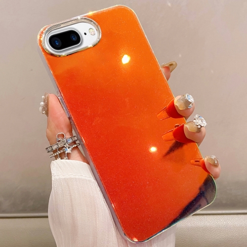 

For iPhone 8 Plus / 7 Plus Mirror Glitter IMD Phone Case(Red)