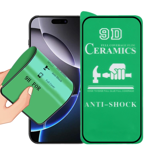 

For iPhone 16 Pro Max 9D Full Screen Full Glue Ceramic Film