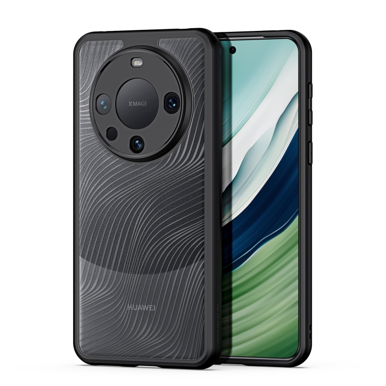 

For Huawei Mate 60 DUX DUCIS Aimo Series TPU + PC Frosted Feel Phone Case(Black)