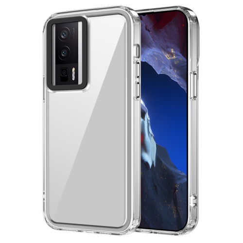 Funda Antideslizante de TPU para Xiaomi Poco F5 Pro/Redmi K60 - Transparente