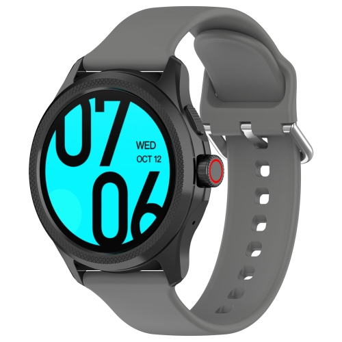 

24mm Universal Small Waist Silicone Watch Band(Dark Grey)