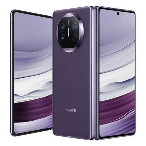 

HUAWEI Mate X5, 16GB+512GB Collector Edition, 7.85 inch + 6.4 inch HarmonyOS 4.0.0 Kirin 9000S 7nm Octa-Core 2.16GHz, OTG, NFC, Not Support Google Play(Purple)