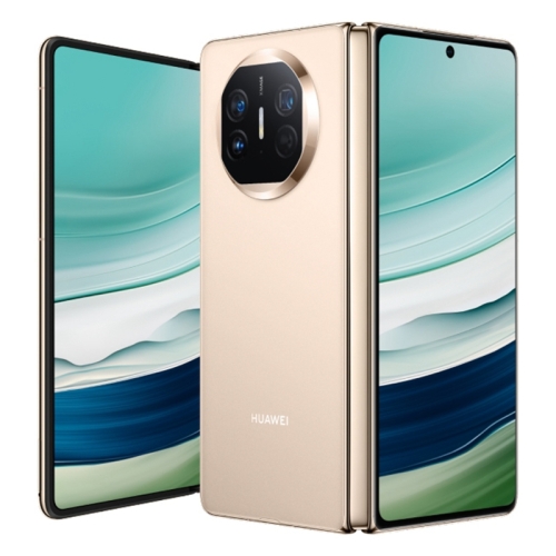 

HUAWEI Mate X5, 16GB+512GB Collector Edition, 7.85 inch + 6.4 inch HarmonyOS 4.0.0 Kirin 9000S 7nm Octa-Core 2.16GHz, OTG, NFC, Not Support Google Play(Gold)