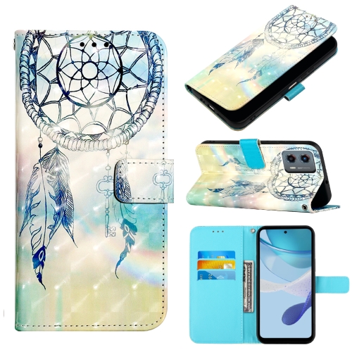 

For Motorola Moto G 5G 2023 3D Painting Horizontal Flip Leather Phone Case(Dream Wind Chimes)