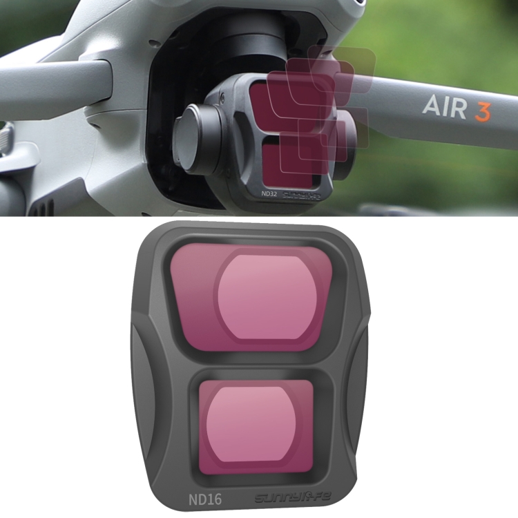 For DJI Air Sunnylife Camera Lens Filter, Filter:ND16