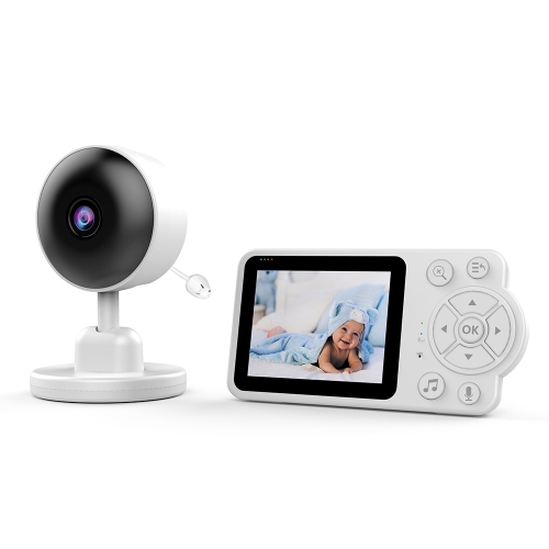 Sm650 Baby Monitor Indoor Surveillance Camera 5-Inch Display Two-Way Voice  Webcam 2.4GHz Wireless Camera with Temperature Test - EU Plug - China  Monitor, Baby Monitor