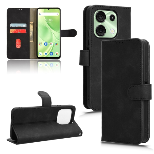 

For Umidigi G9 5G Skin Feel Magnetic Flip Leather Phone Case(Black)